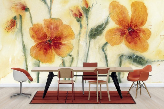 PHOTOWALL / Les Pensees Orange (e22161)