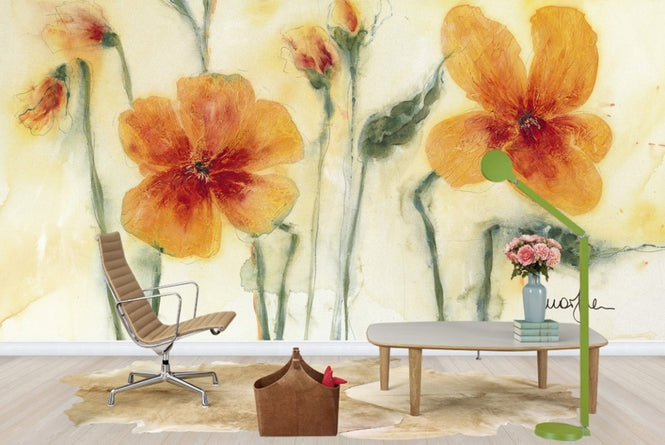 PHOTOWALL / Les Pensees Orange (e22161)