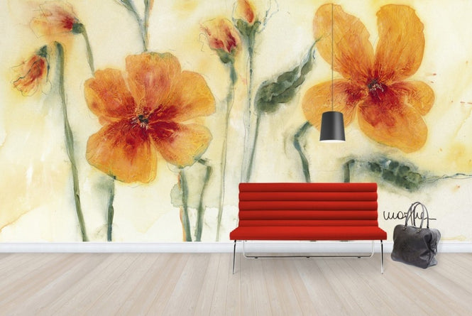 PHOTOWALL / Les Pensees Orange (e22161)