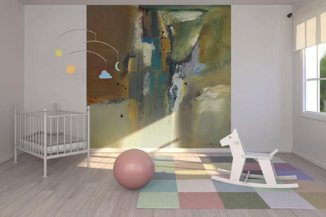 PHOTOWALL / Abstract in Green (e22170)