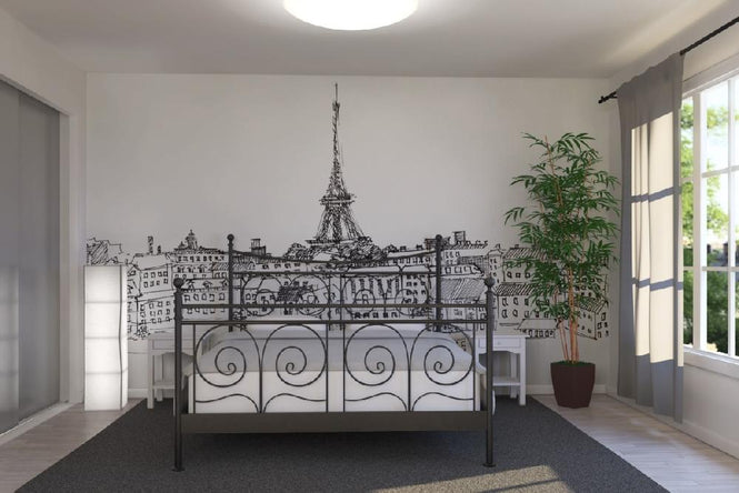 PHOTOWALL / Avery Tillmon - Paris Skyline (e22207)