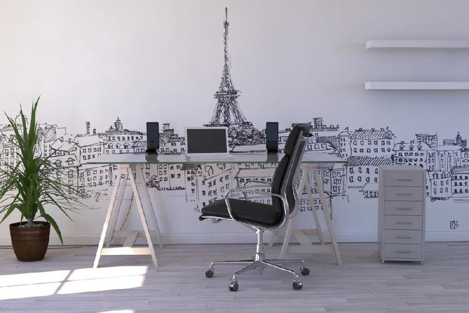 PHOTOWALL / Avery Tillmon - Paris Skyline (e22207)