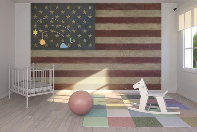 PHOTOWALL / Avery Tillmon - American Flag (e22214)