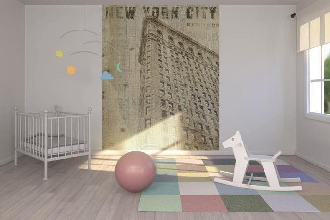PHOTOWALL / Vintage New York Flat Iron (e22275)