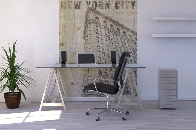PHOTOWALL / Vintage New York Flat Iron (e22275)