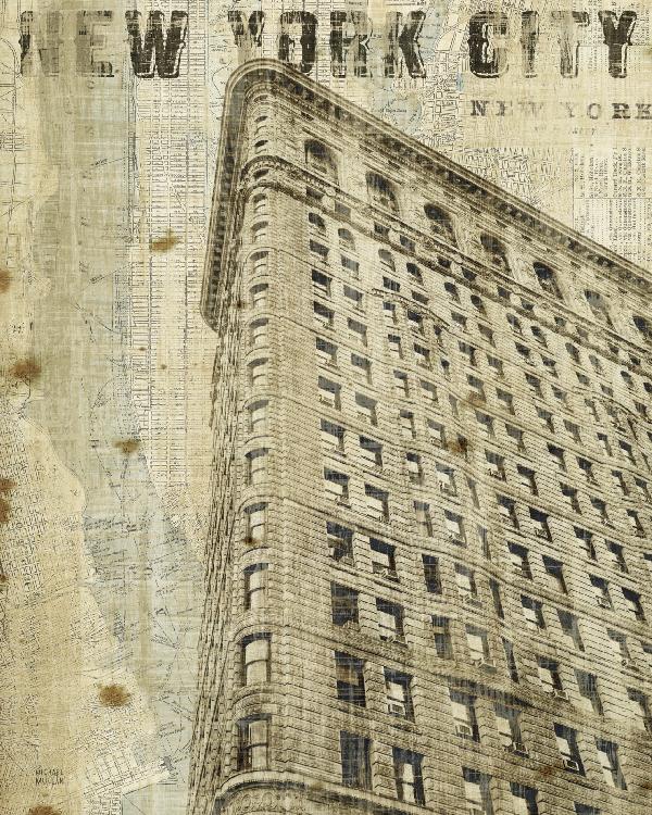 PHOTOWALL / Vintage New York Flat Iron (e22275)