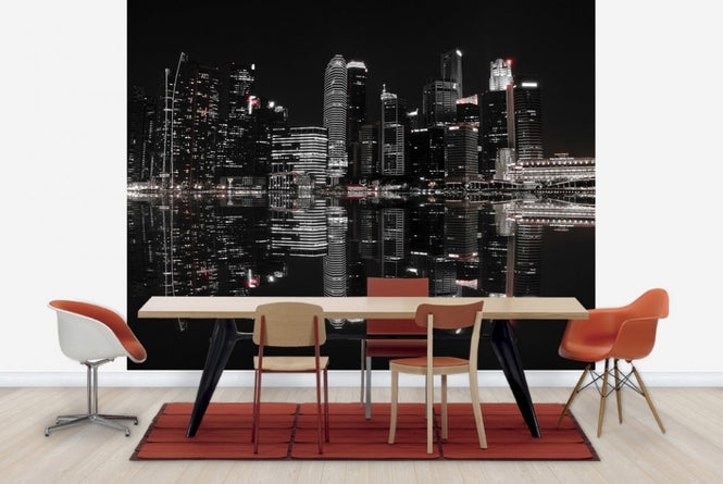 PHOTOWALL / Night in Singapore (e22386)