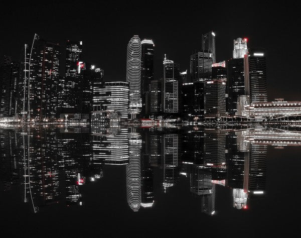 PHOTOWALL / Night in Singapore (e22386)