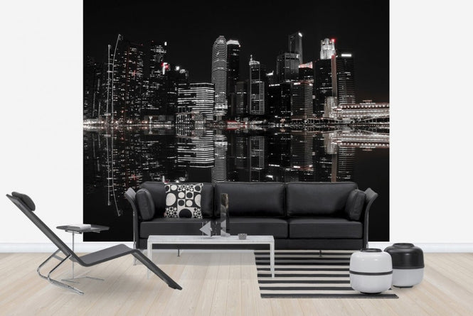 PHOTOWALL / Night in Singapore (e22386)