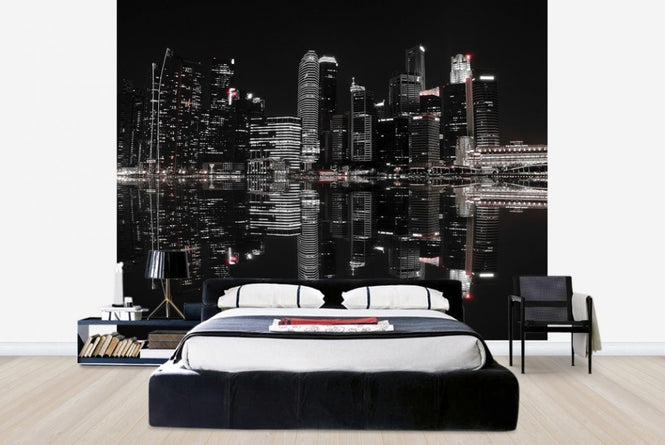 PHOTOWALL / Night in Singapore (e22386)