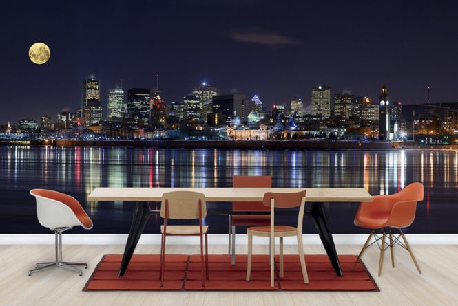 PHOTOWALL / Montreal City Lights (e22429)