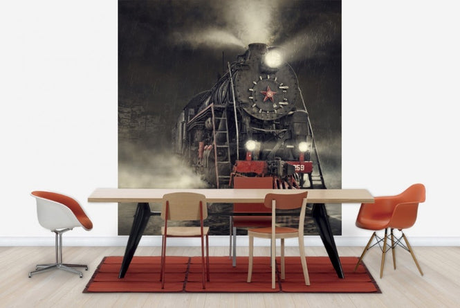 PHOTOWALL / Train in the Rain (e22433)
