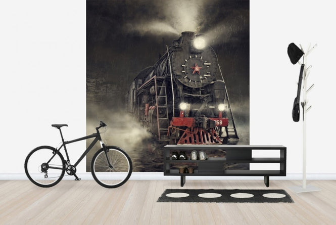 PHOTOWALL / Train in the Rain (e22433)