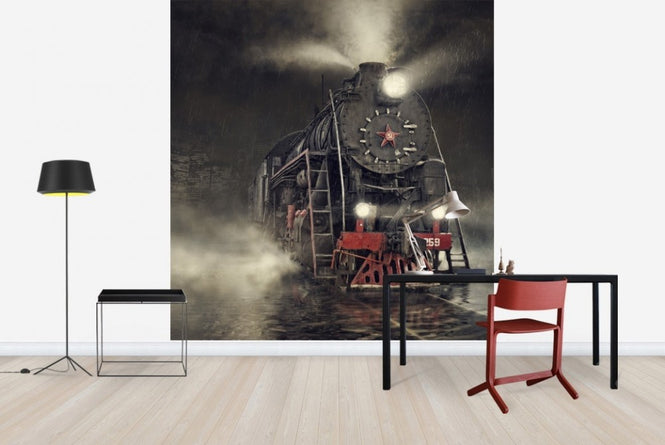 PHOTOWALL / Train in the Rain (e22433)