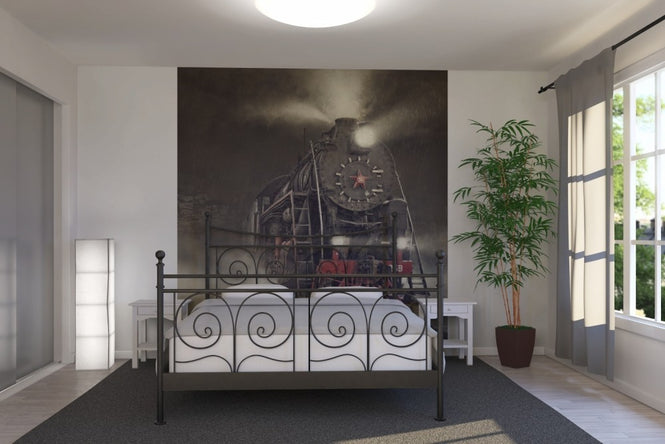 PHOTOWALL / Train in the Rain (e22433)