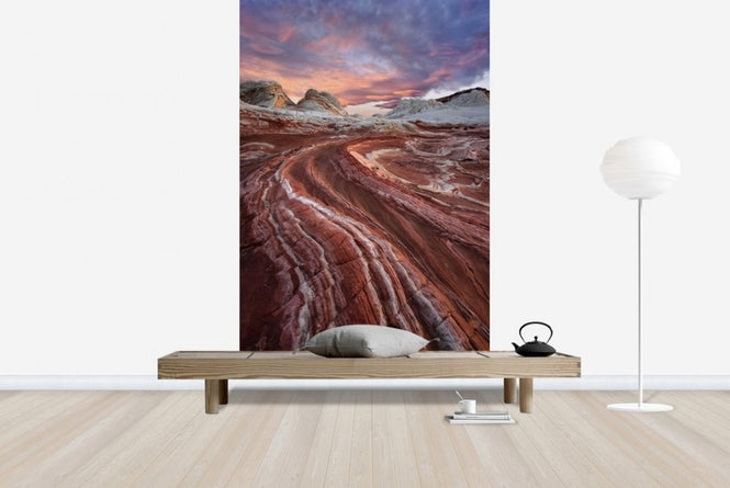 PHOTOWALL / Red Sandstone Rock (e22437)
