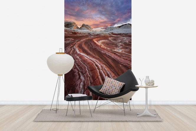 PHOTOWALL / Red Sandstone Rock (e22437)