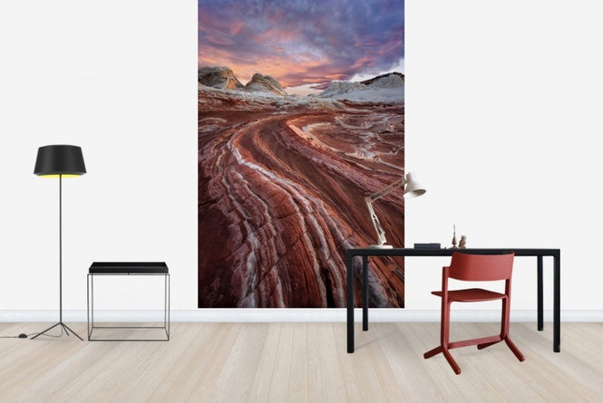 PHOTOWALL / Red Sandstone Rock (e22437)