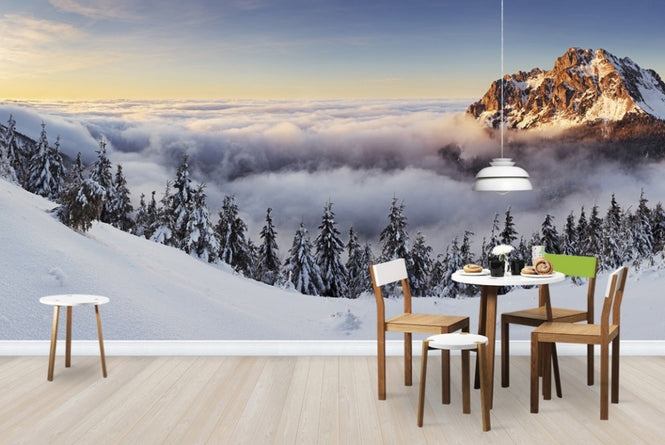 PHOTOWALL / Snowy Mountain (e22441)