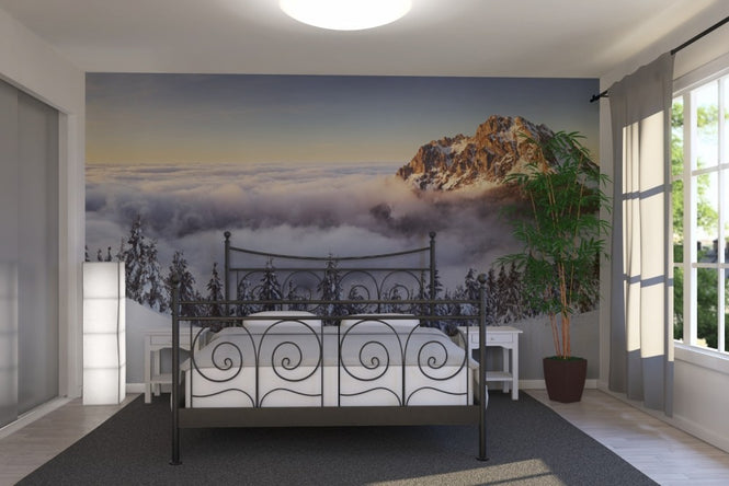 PHOTOWALL / Snowy Mountain (e22441)