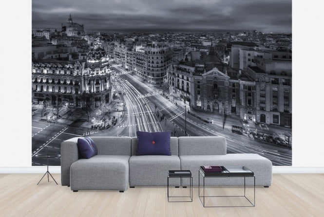PHOTOWALL / Madrid City Lights (e22446)