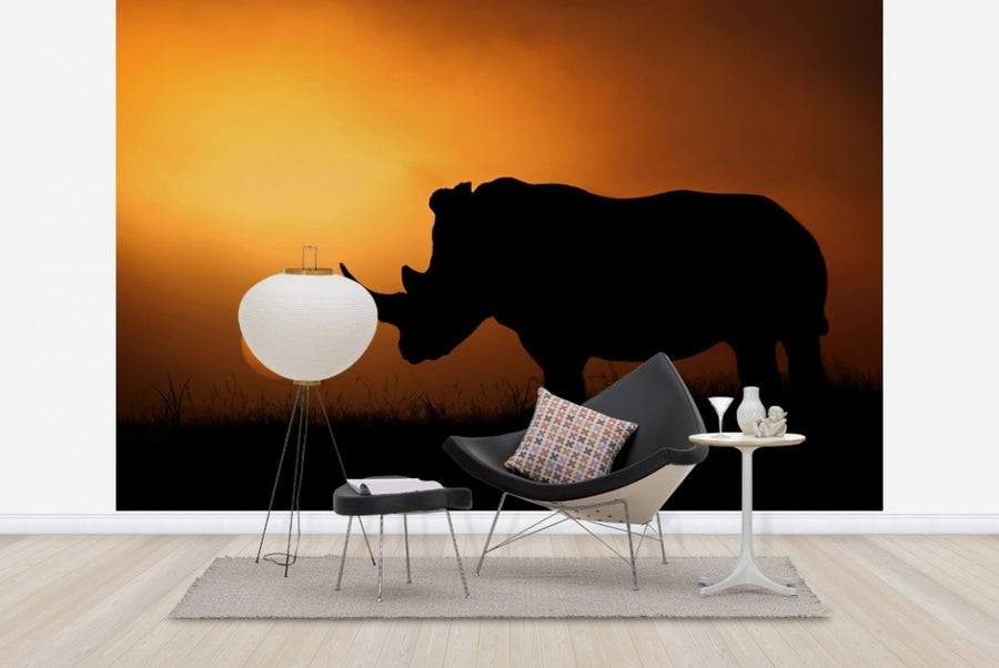 PHOTOWALL / Rhino Sunrise (e22461)