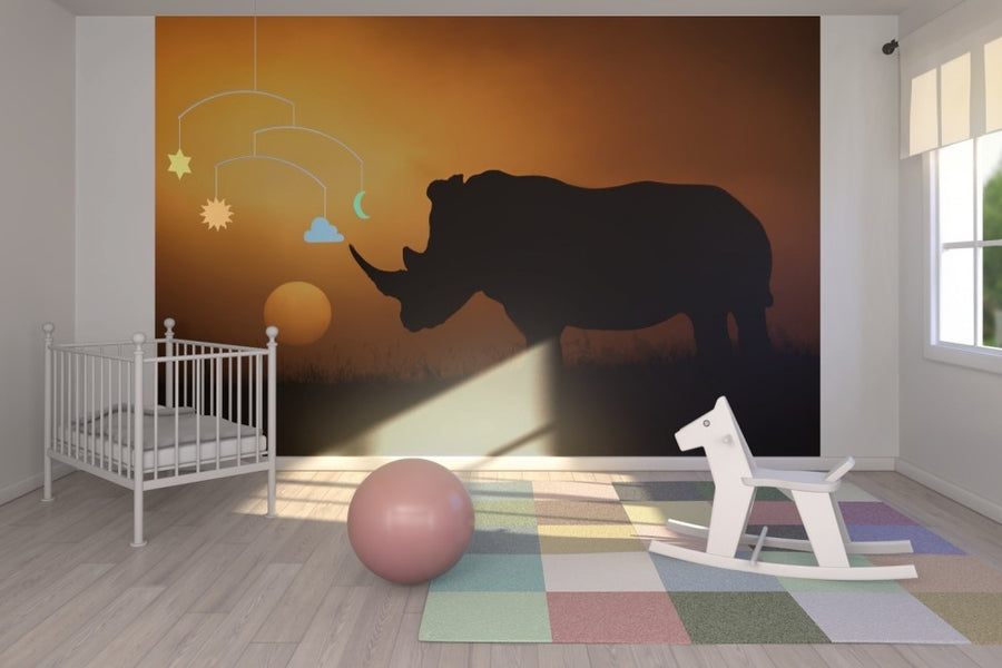 PHOTOWALL / Rhino Sunrise (e22461)