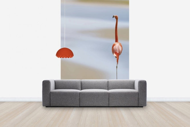 PHOTOWALL / Lonely Flamingo (e22470)