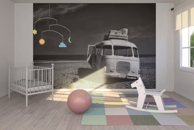 PHOTOWALL / Beached Bus (e22485)