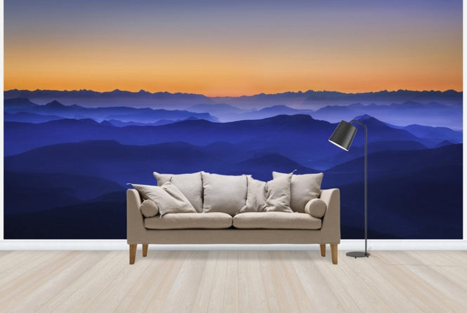 PHOTOWALL / Misty Mountains (e22486)