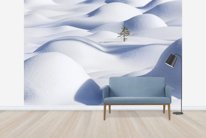 PHOTOWALL / Snow Waves (e22488)
