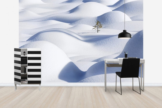 PHOTOWALL / Snow Waves (e22488)