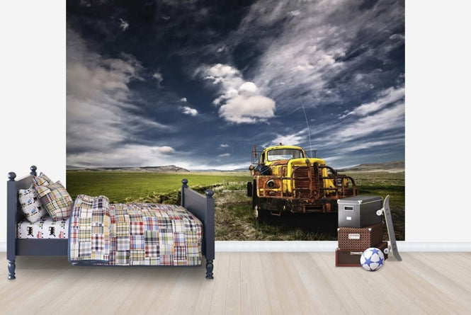 PHOTOWALL / Yellow Truck (e22533)