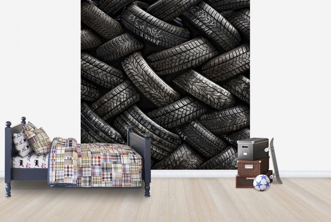 PHOTOWALL / Tire Tread (e22547)