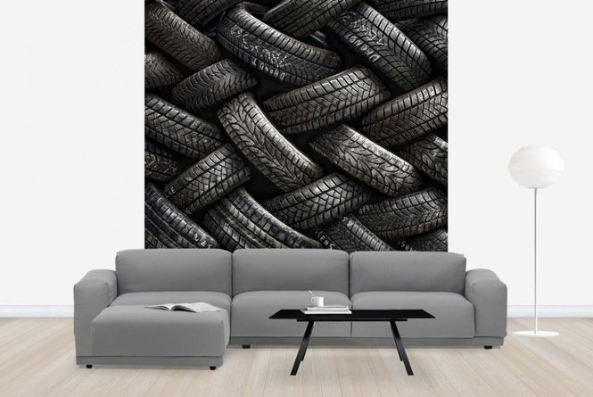 PHOTOWALL / Tire Tread (e22547)