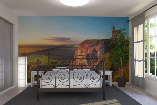 PHOTOWALL / Church in Sunset (e22564)