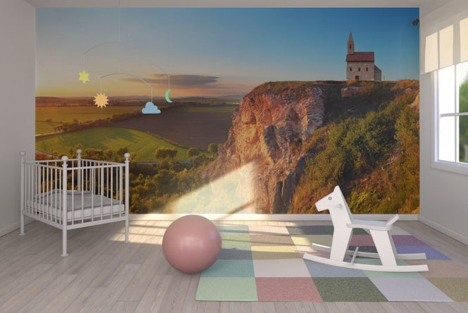 PHOTOWALL / Church in Sunset (e22564)