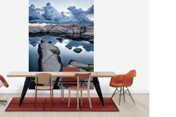PHOTOWALL / Stones and Water (e22565)