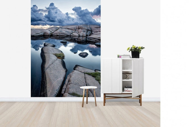PHOTOWALL / Stones and Water (e22565)