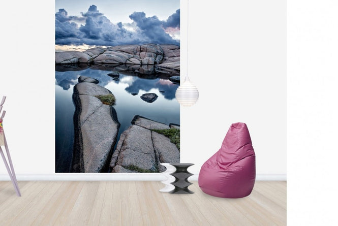 PHOTOWALL / Stones and Water (e22565)