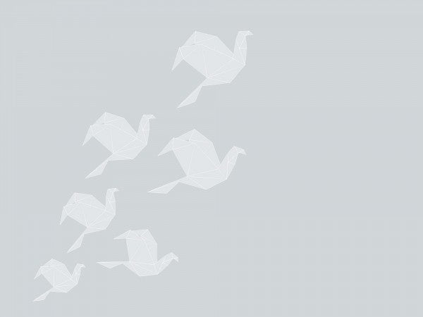 PHOTOWALL / Origami Grey (e22723)