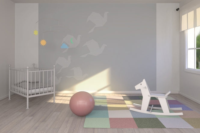 PHOTOWALL / Origami Grey (e22723)