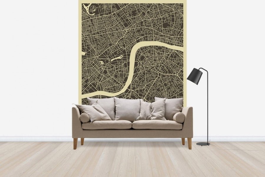 PHOTOWALL / City Map - London (e22756)