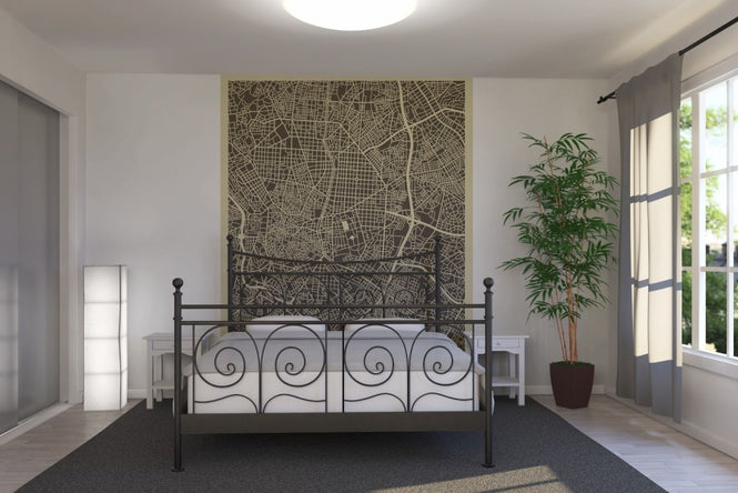 PHOTOWALL / City Map - Madrid (e22757)