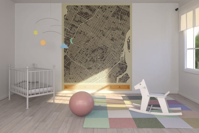 PHOTOWALL / City Map - Montreal (e22759)