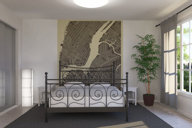 PHOTOWALL / City Map - New York (e22760)