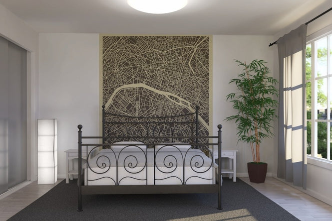 PHOTOWALL / City Map - Paris (e22761)