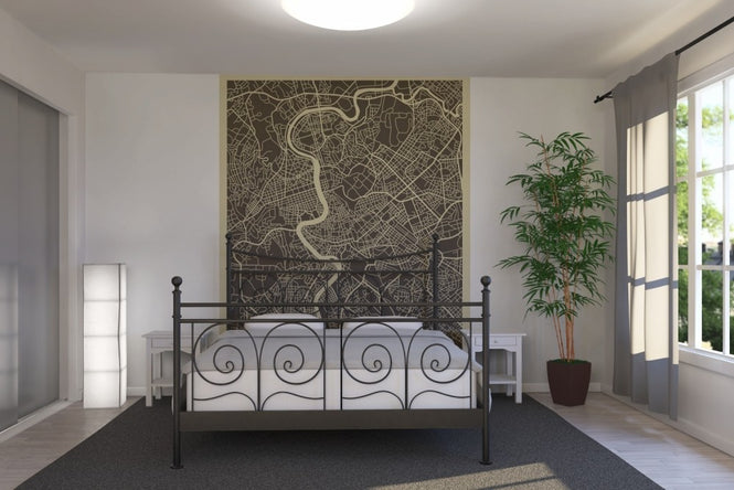 PHOTOWALL / City Map - Rome (e22762)
