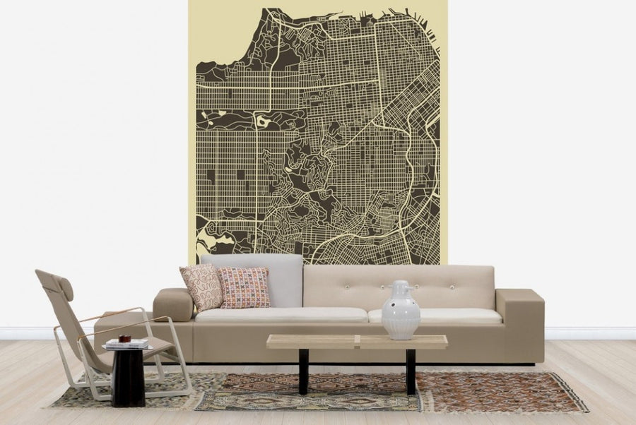 PHOTOWALL / City Map - San Fransisco (e22763)