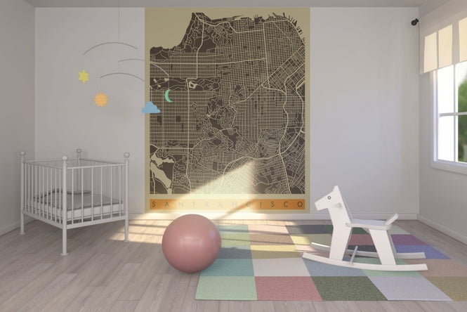 PHOTOWALL / City Map - San Fransisco (e22763)